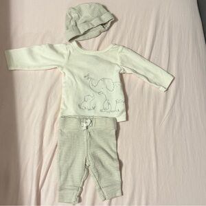Carters Baby Elephant Outfit with Hat